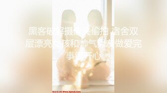 黑客破解摄像头偷拍 宿舍双层漂亮女孩和帅气男友做爱完事很开心