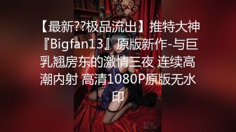 【最新??极品流出】推特大神『Bigfan13』原版新作-与巨乳翘房东的激情三夜 连续高潮内射 高清1080P原版无水印