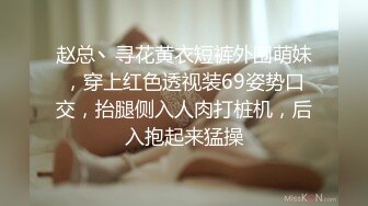 赵总丶寻花黄衣短裤外围萌妹，穿上红色透视装69姿势口交，抬腿侧入人肉打桩机，后入抱起来猛操