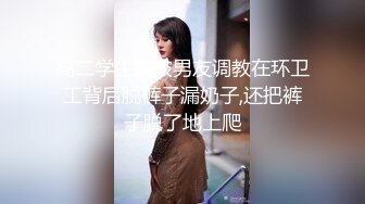 国外美妞腰细胸大柔软奶子口塞乳夹木板打屁股大长腿穿上棉袜