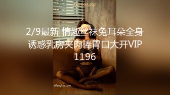 2/9最新 情趣丝袜兔耳朵全身诱惑乳房夹肉棒胃口大开VIP1196