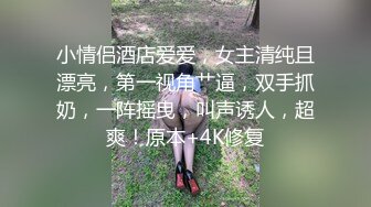 小情侣酒店爱爱，女主清纯且漂亮，第一视角艹逼，双手抓奶，一阵摇曳，叫声诱人，超爽！原本+4K修复